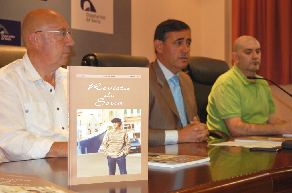 LA DIPUTACIÓN PUBLICA UN MONOGRÁFICO DE LA REVISTA DE SORIA DEDICADO AL ESCRITOR SORIANO AVELINO HERNÁNDEZ